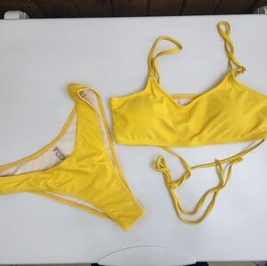 Bright‎ Yellow Sz Small Bikini NEW